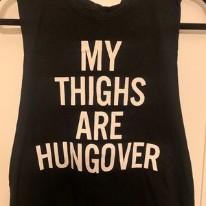 Barre “my thighs are hungover”